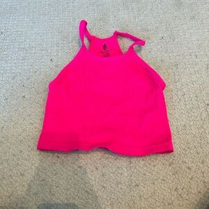 Vibrant Pink Free People Movement Tank Top